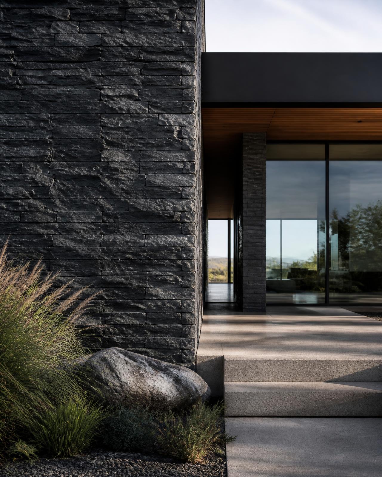 Slate Stone used in a premium architectural setting